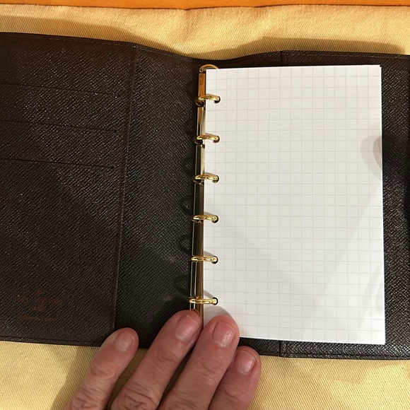 100% Authentic Damier Ebene PM Agenda - Picture 2 of 10